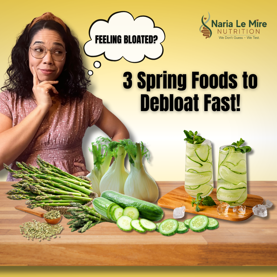 Ditch the Bloat: 3 Spring Foods to Debloat Fast!