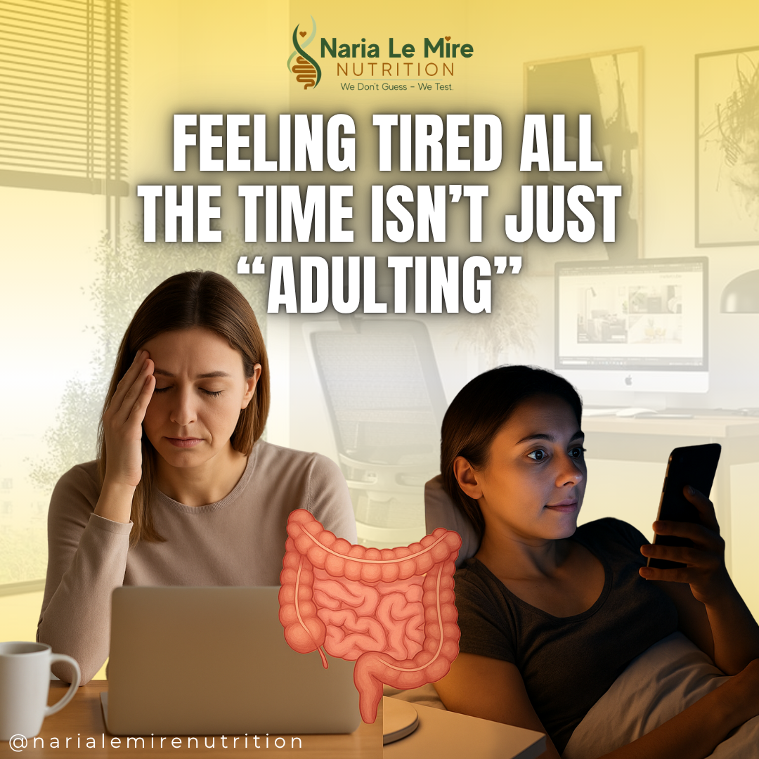 Tired all day, wired at night? Your gut might be to blame.This might not be what you’ve been told… but let’s get real for a second: Just because it’s common doesn’t mean it’s normal.