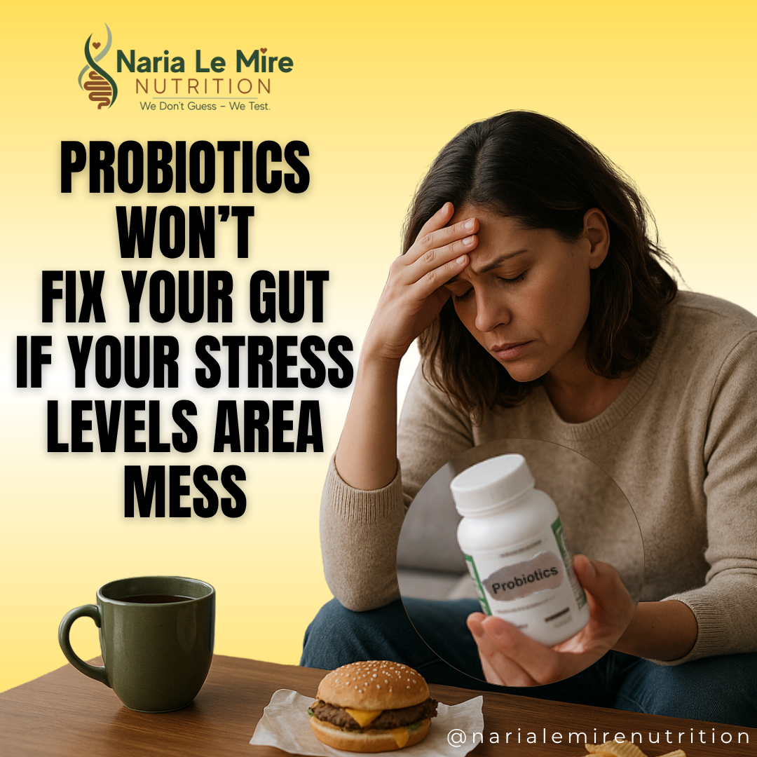 Stop thinking probiotics alone will fix your gut.