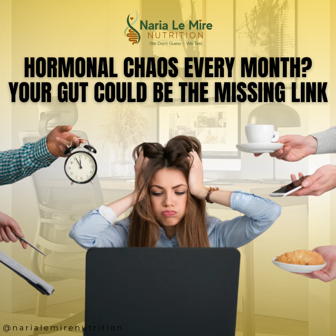 If your gut is inflamed or backed up, you’ll feel it every single cycle .. and no amount of supplements will help if you’re not supporting the gut. In Flare Freedom, I help you track your gut and hormonal patterns so we can create a strategy that works for your whole body.