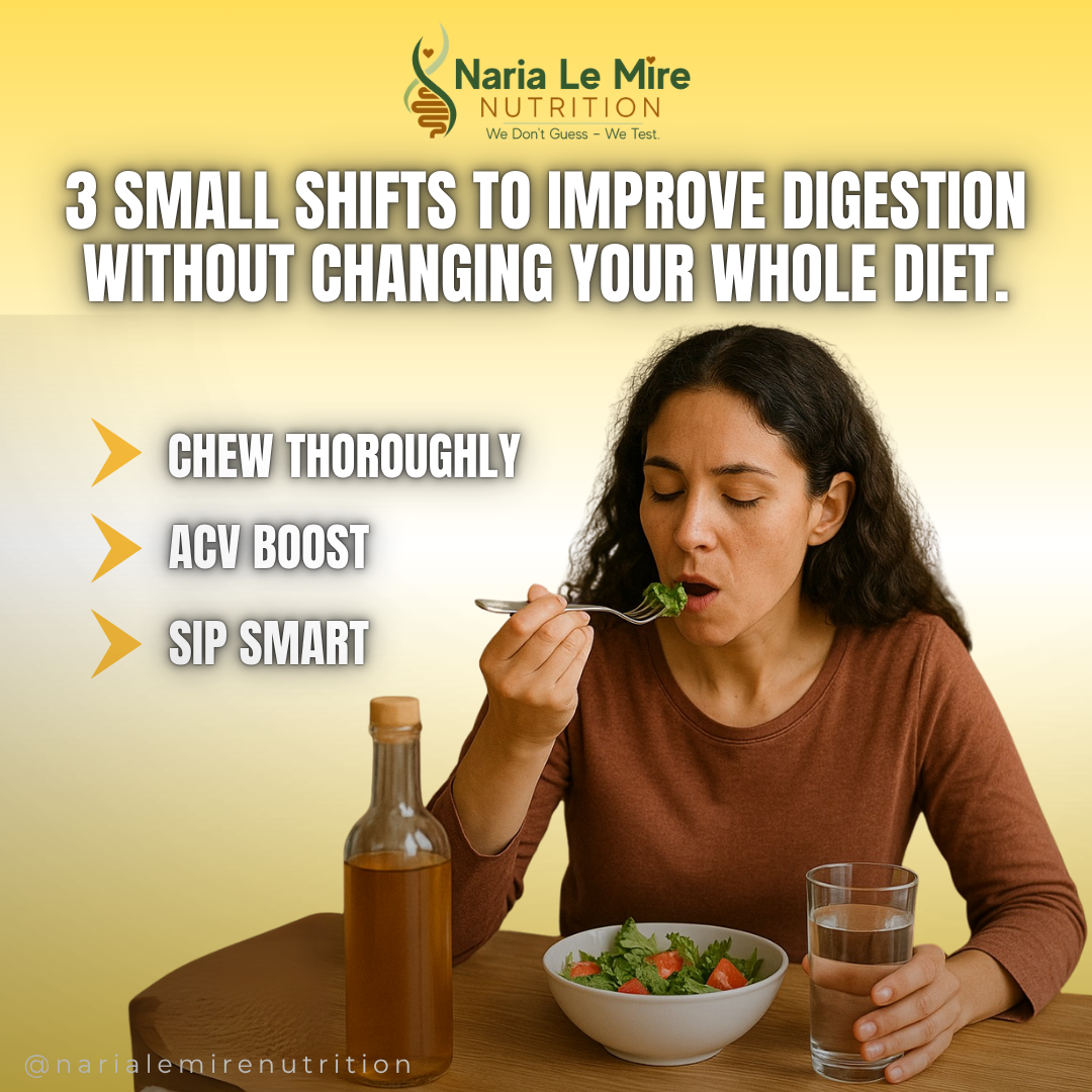 Gut healing doesn’t have to be overwhelming, in fact, sometimes it starts with the smallest habits. Healing doesn’t always mean removing; sometimes it means adding better habits.