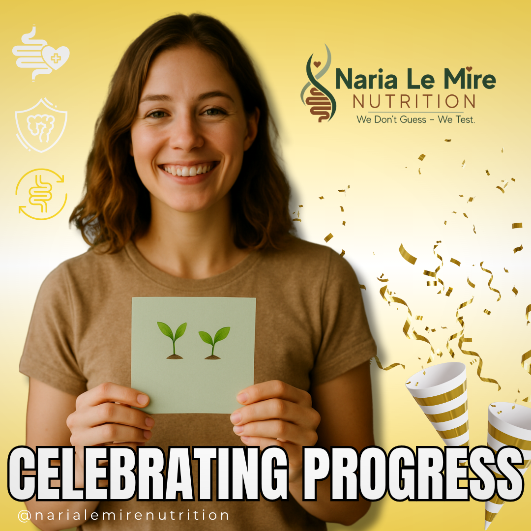 The journey to gut health isn’t always linear — but every step forward is worth celebrating.