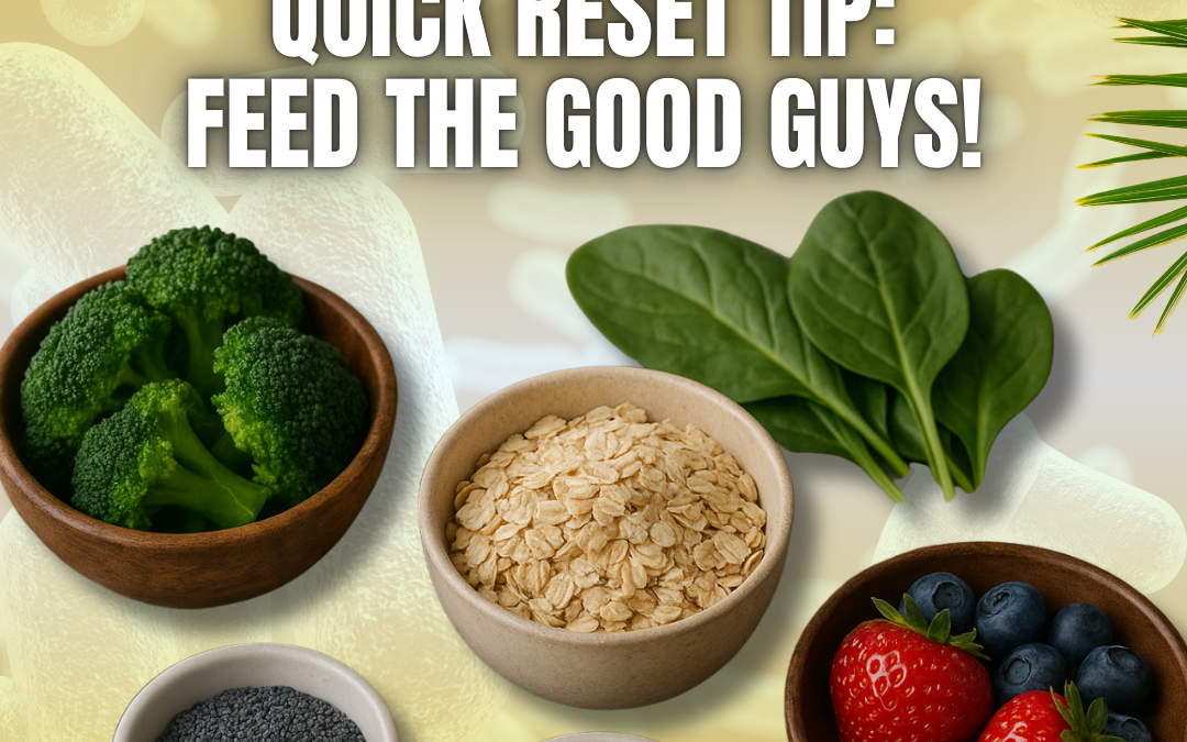 Quick Reset Tip: Feed the Good Guys!