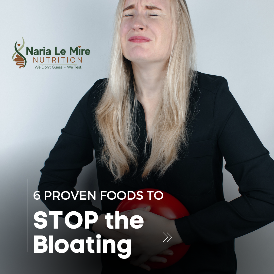 6 foods that can stop the bloating