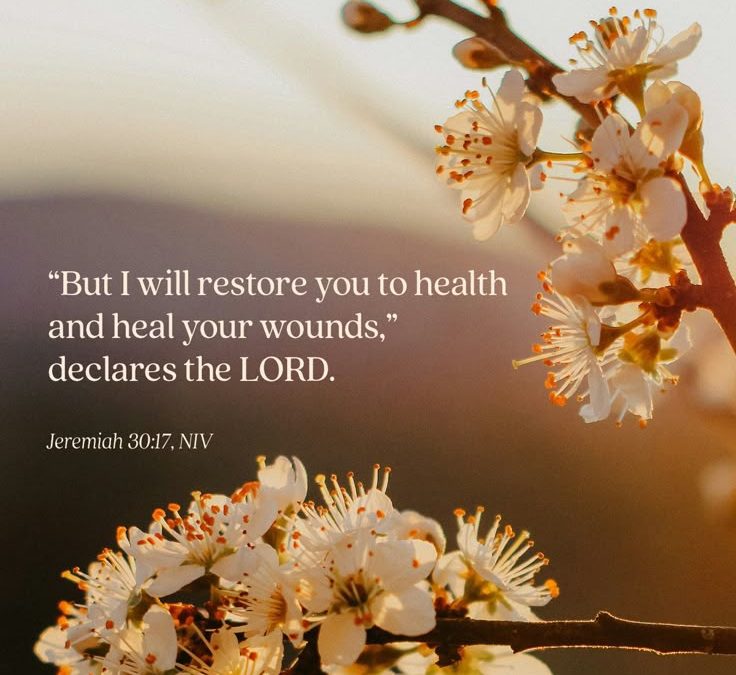 HE IS MY HEALER!